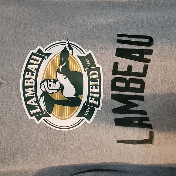 Vintage Chapion "Lambeau Field" Gray Pullover Sweater NFL Green Bay Packers - Picture 3 of 7